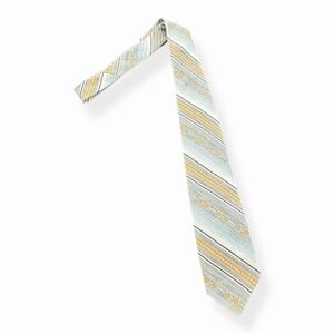 Wemlon By Wembley Vintage Tie Striped‎ Shiny Polyester